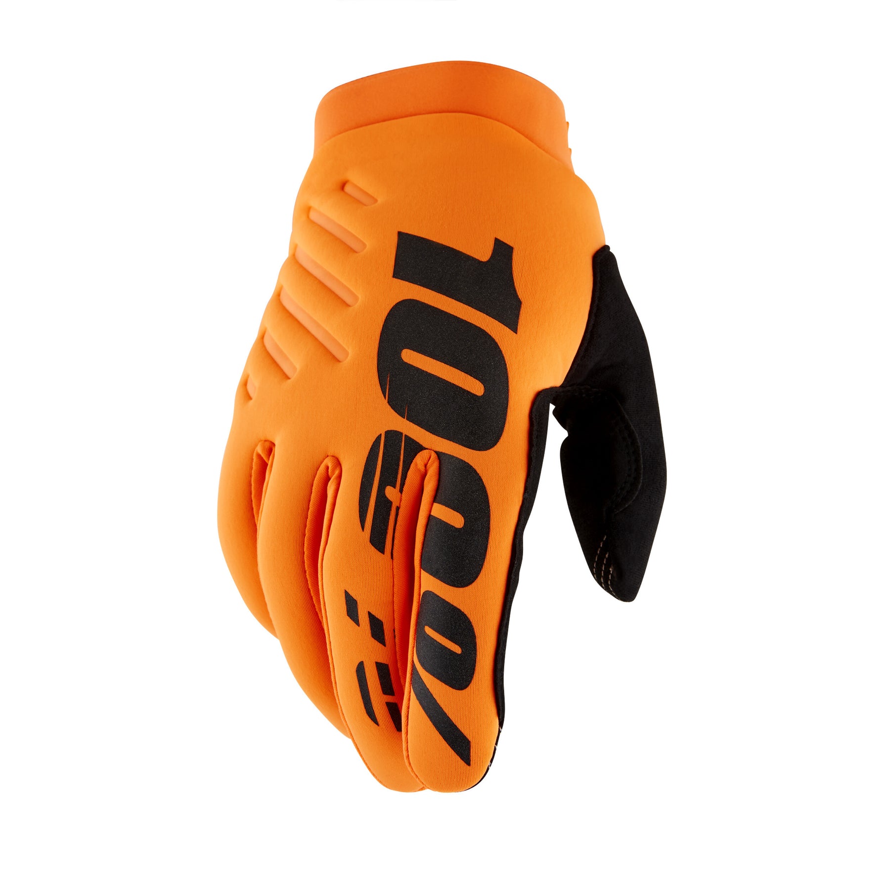 BRISKER GLOVES FLUO ORANGE/BLACK SM