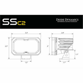 Diode Dynamics SSC2 Sport Pod Light