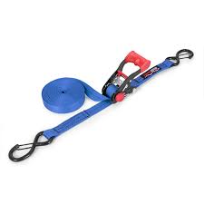 SpeedStrap 1″ x 15′ Ratchet Tie Down w/ Snap ‘S’ Hooks (Blue)11502