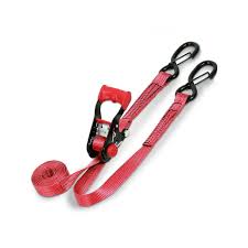 SpeedStrap 1″ x 10′ Ratchet Tie Down w/ Snap ‘S’ Hooks (Red) 11103