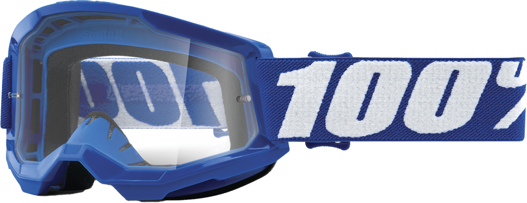 STRATA 2 JUNIOR GOGGLE BLUE CLEAR LENS