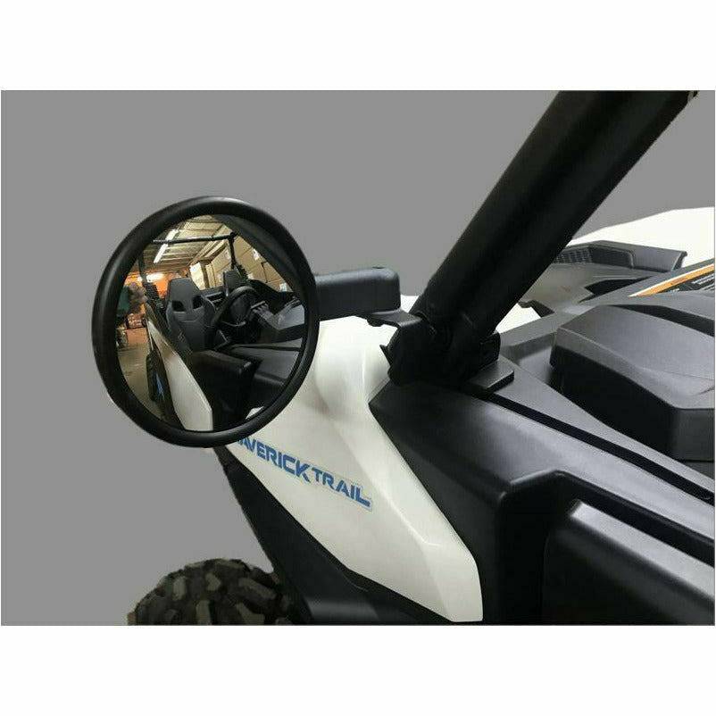Extreme Metal Products Can Am Maverick Smack Back Mirror Set