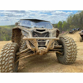 Extreme Metal Products Can Am Maverick X3 Ballistic Front Bumper with Winch Mount