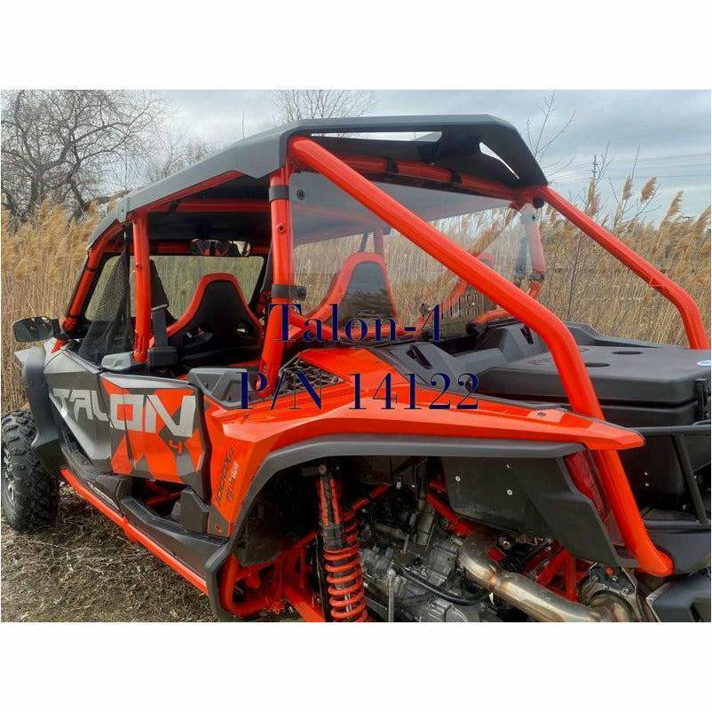 Extreme Metal Products Honda Talon Rear Windshield with Vent