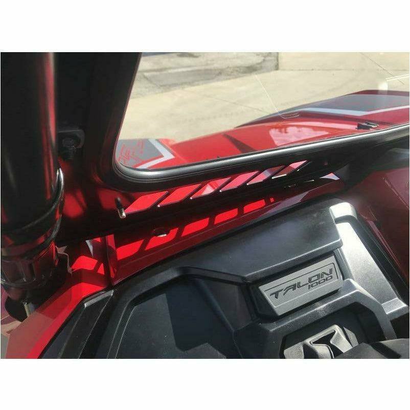 Extreme Metal Products Honda Talon Laminated Safety Glass Windshield (DOT Rated)