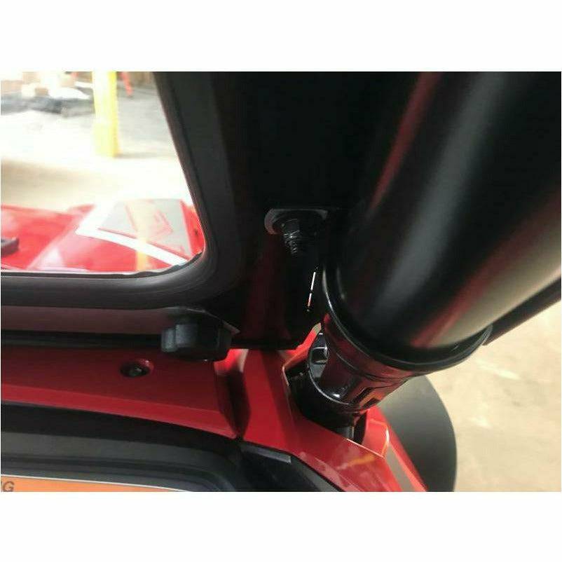 Extreme Metal Products Honda Talon Laminated Safety Glass Windshield (DOT Rated)