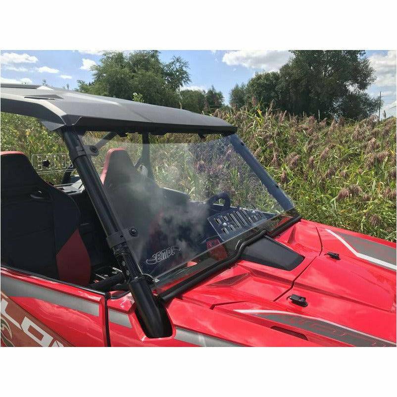 Extreme Metal Products Honda Talon Hard Coated Windshield with Vent