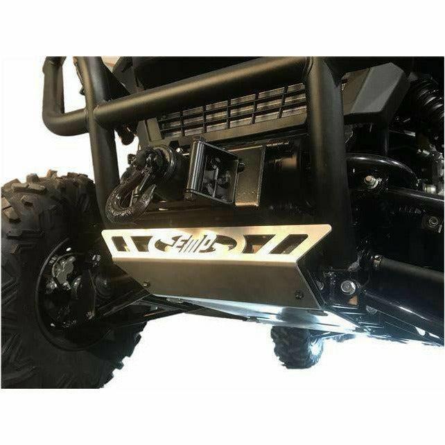Extreme Metal Products Kawasaki Teryx Front Replacement Skid Plate-Aluminum