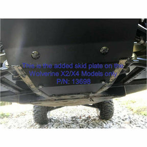 Extreme Metal Products Yamaha Wolverine Front Winch Bumper