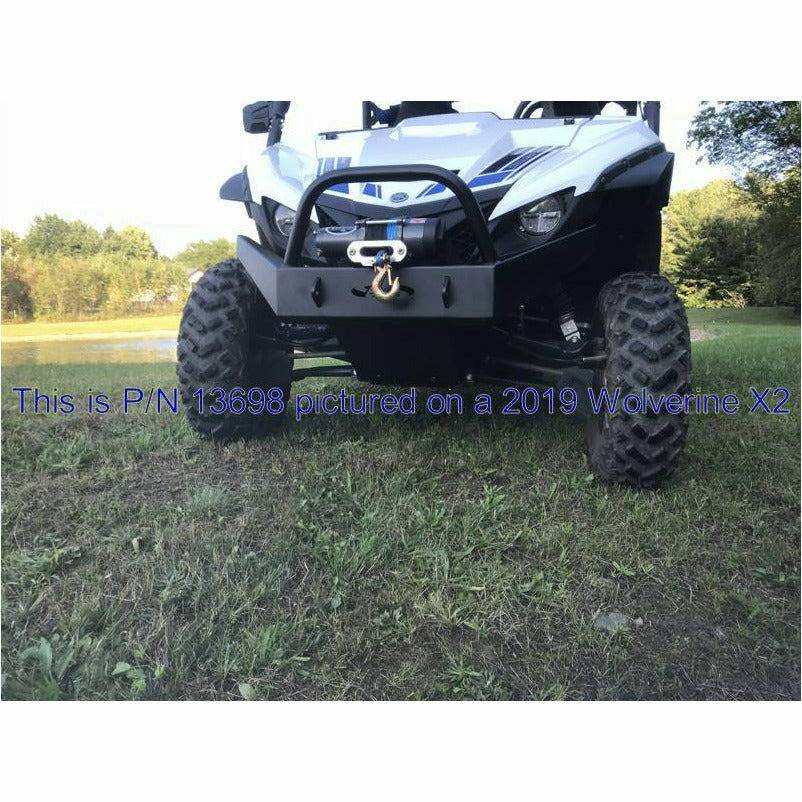 Extreme Metal Products Yamaha Wolverine Front Winch Bumper