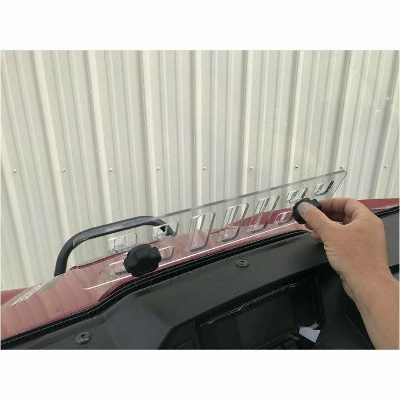 Extreme Metal Products Yamaha Wolverine X2 Hard Coated Polycarbonate Windshield with Vent