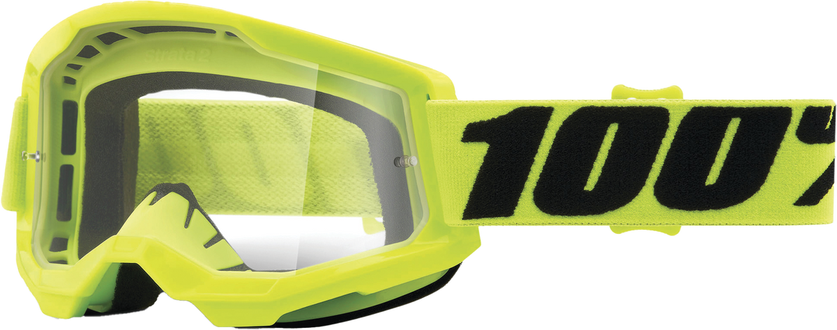 STRATA 2 GOGGLE YELLOW-CLEAR LENS