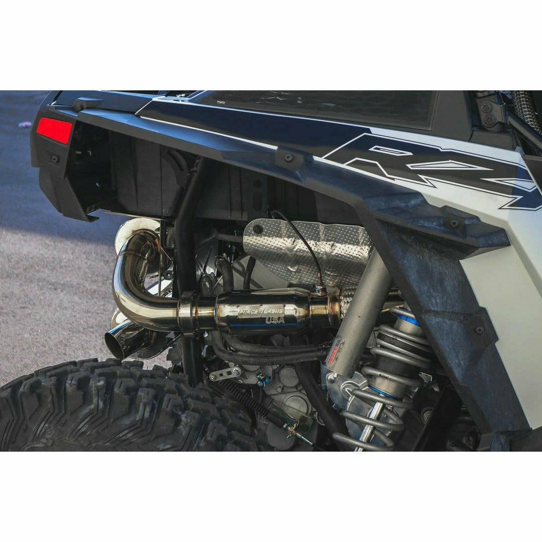 Force Turbos Polaris RZR 3" Full Turbo Back Exhaust