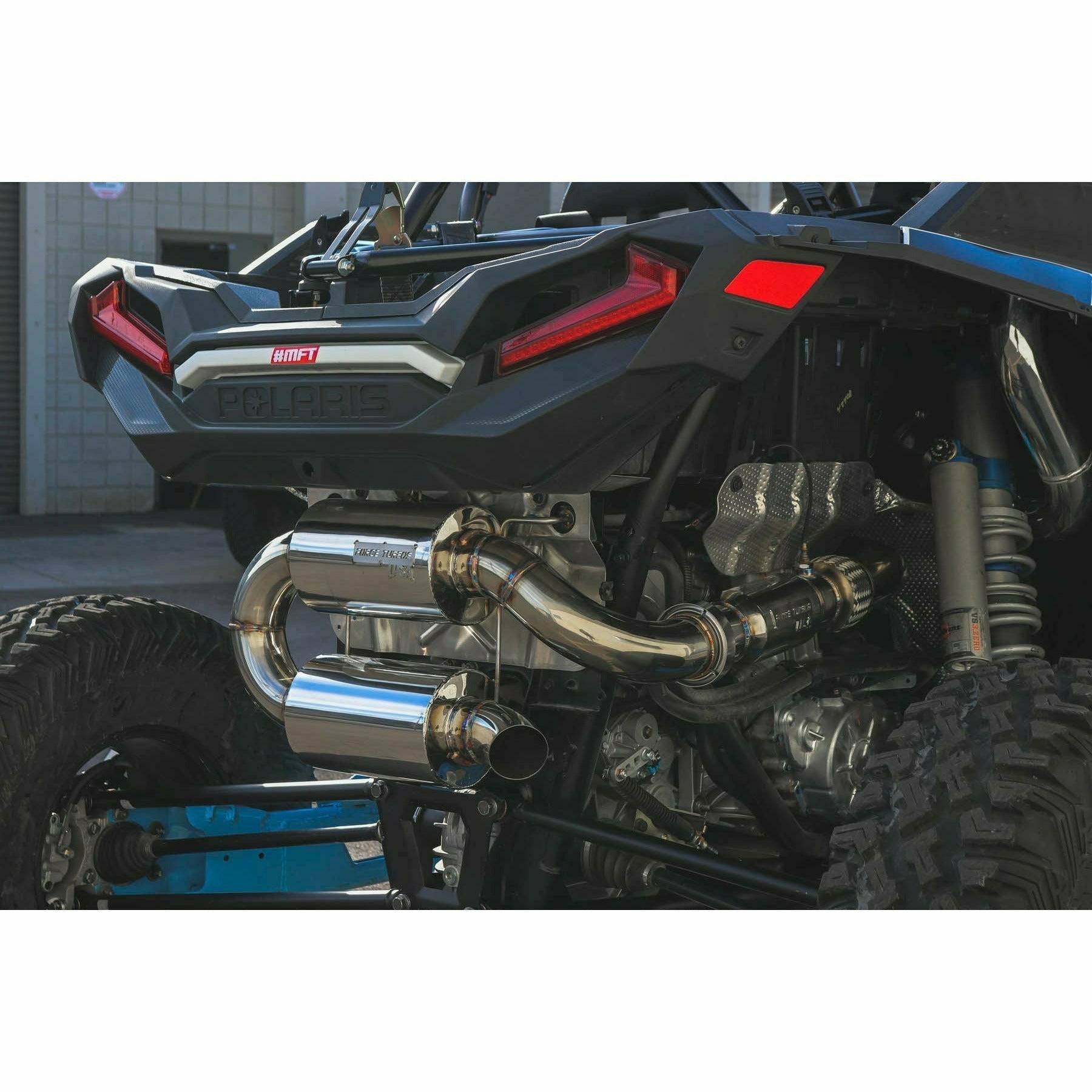 Force Turbos Polaris RZR 3" Full Turbo Back Exhaust