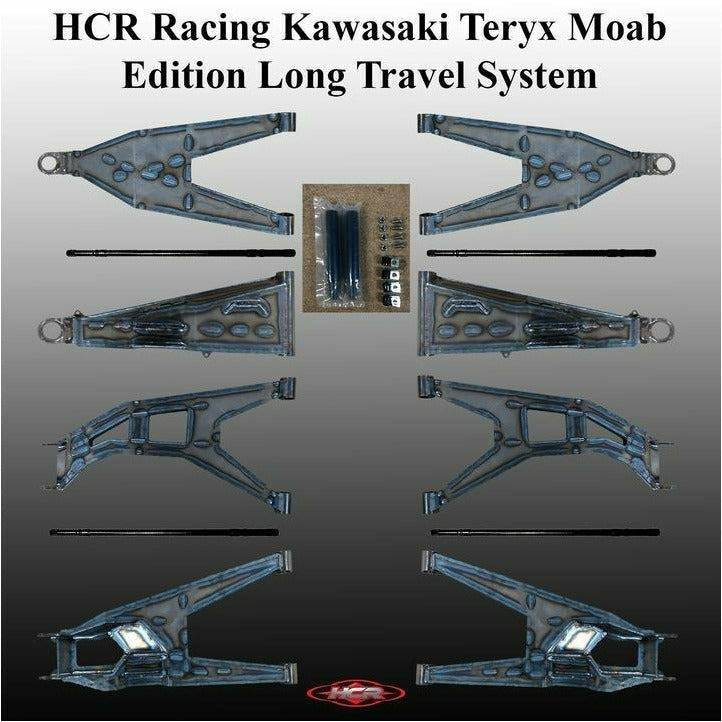 HCR Kawasaki Teryx Long Travel Moab Edition Suspension Kit (Raw)