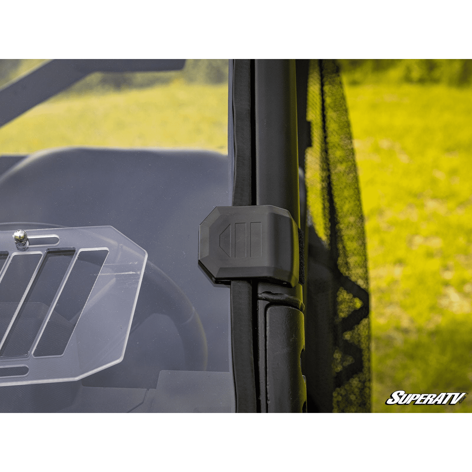 SuperATV Polaris Ranger XP 1000 Scratch Resistant Vented Full Windshield