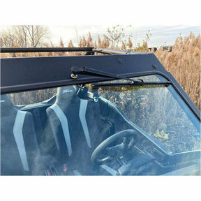 Extreme Metal Products Kawasaki KRX Laminated Glass Windshield with vents (DOT Rated)