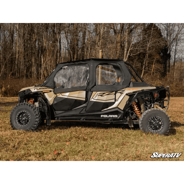 SuperATV Polaris RZR S 1000 4-Seater Primal Soft Cab Enclosure Upper Doors