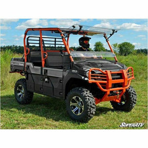 SuperATV Kawasaki Mule Pro Scratch Resistant Flip Windshield