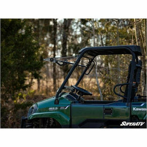 SuperATV Kawasaki Mule Pro-MX Scratch Resistant Flip Windshield