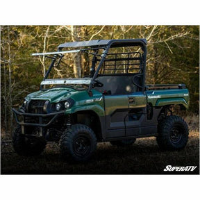 SuperATV Kawasaki Mule Pro-MX Scratch Resistant Flip Windshield