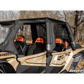 SuperATV Polaris RZR S 1000 4-Seater Primal Soft Cab Enclosure Upper Doors