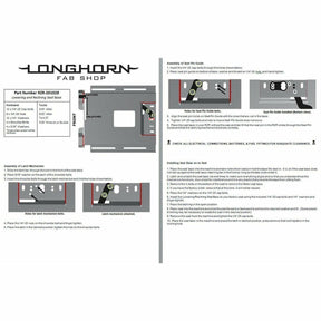 Longhorn Fab RZR | Seat Bases | Lower and Recline | (PAIR) |