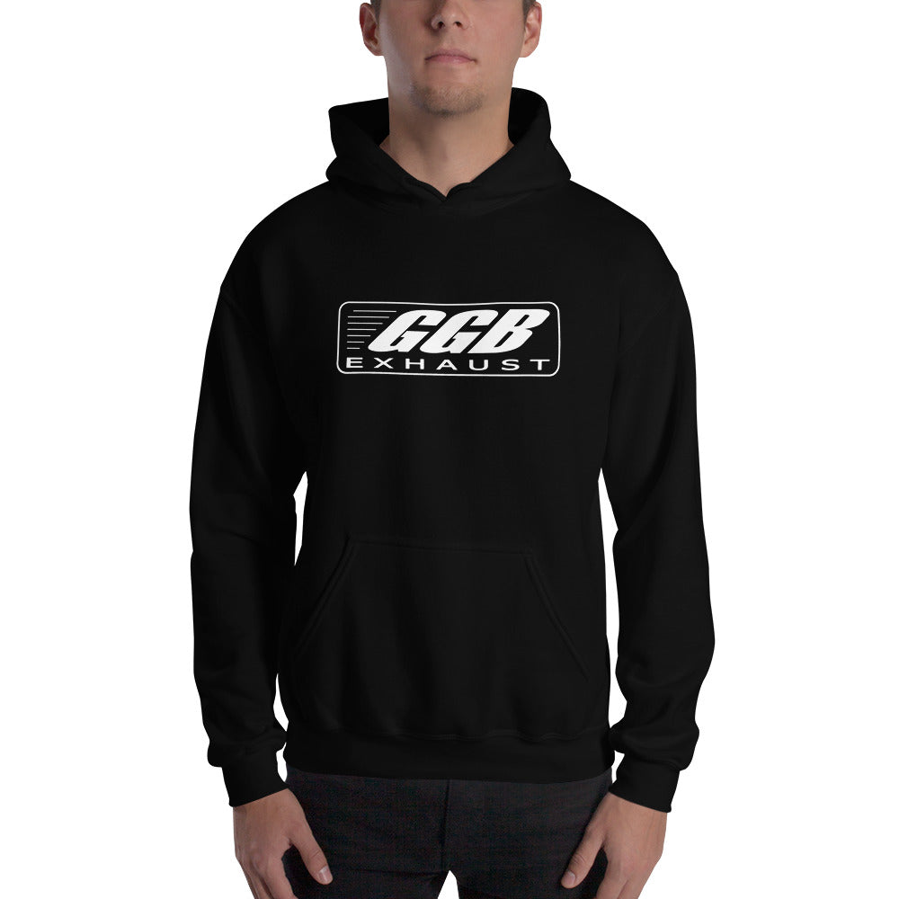 GGB Exhaust Hoodie White Logo