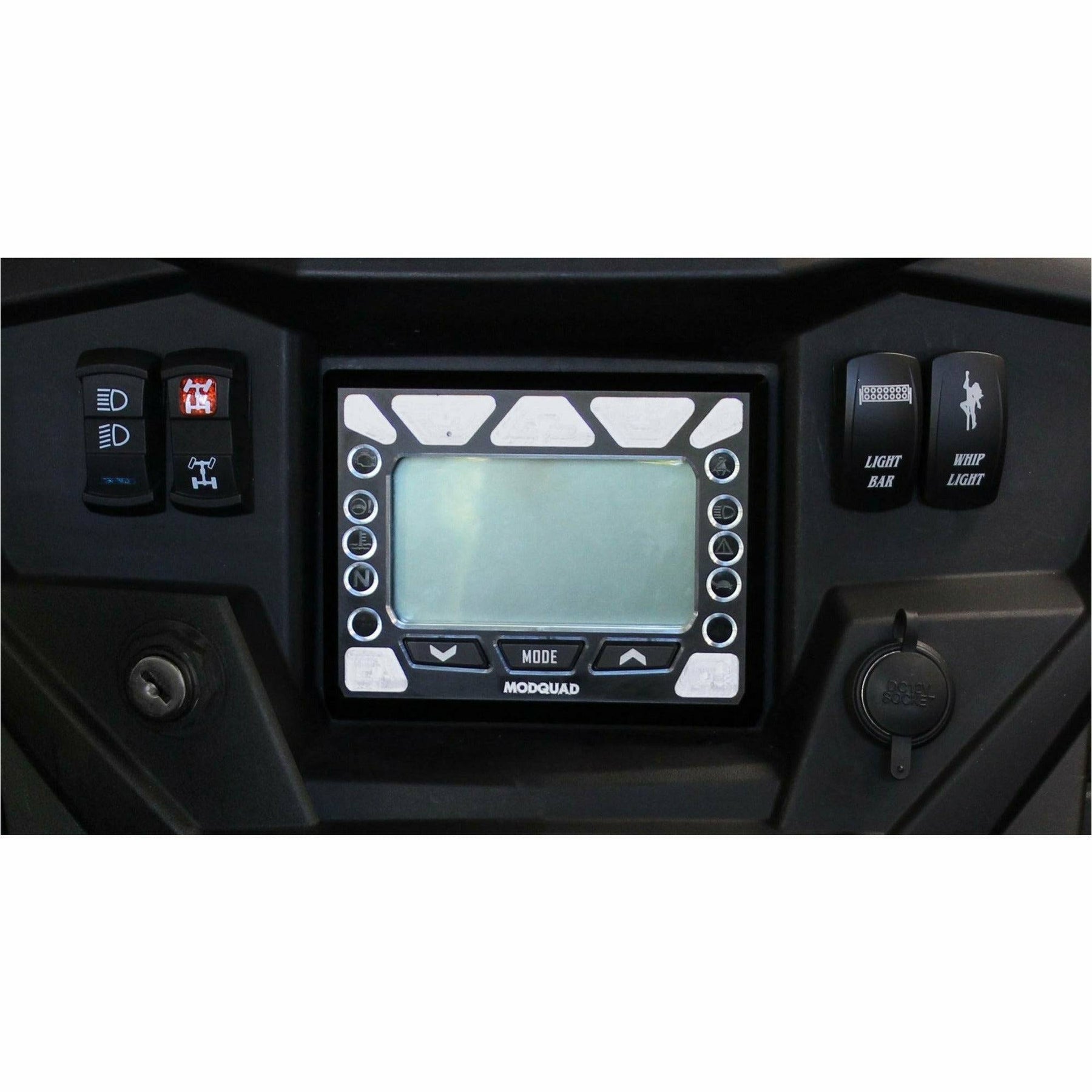 ModQuad Polaris RZR Digital Dash Gauge Bezel