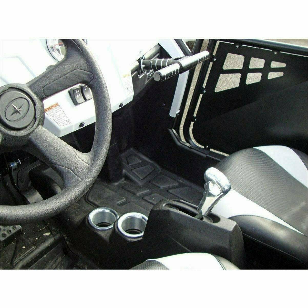 ModQuad Polaris RZR (2010+) Silver Cup Holders (Pair)