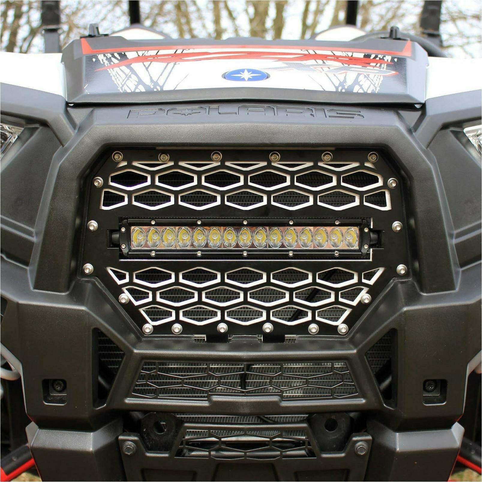 ModQuad Polaris RZR Front Grill with 10‚Ä≥ Light Pocket