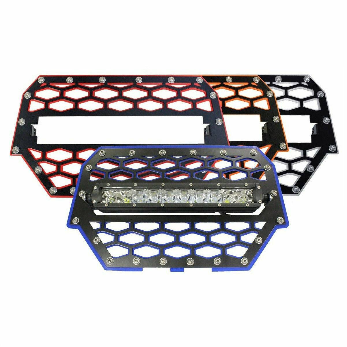 ModQuad Polaris RZR Front Grill with 10‚Ä≥ Light Pocket