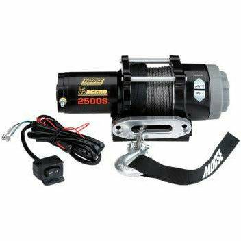 Moose Utility 2500 lb Aggro Winch - Synthetic Rope