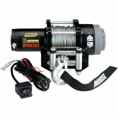 Moose Utility 2500 lb Aggro Winch - Wire Rope