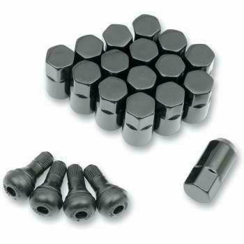 Moose Utility Black Lug Nut (16 pack)