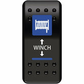 Moose Utility Winch Rocker Switch (Blue)