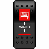 Moose Utility Winch Rocker Switch (Red)