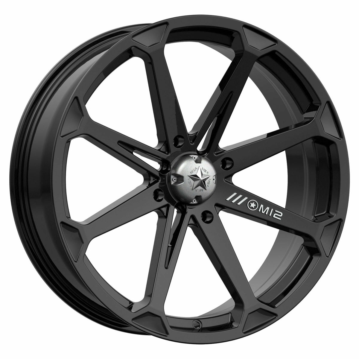 MSA Wheels M12 Diesel Wheel (Gloss Black)