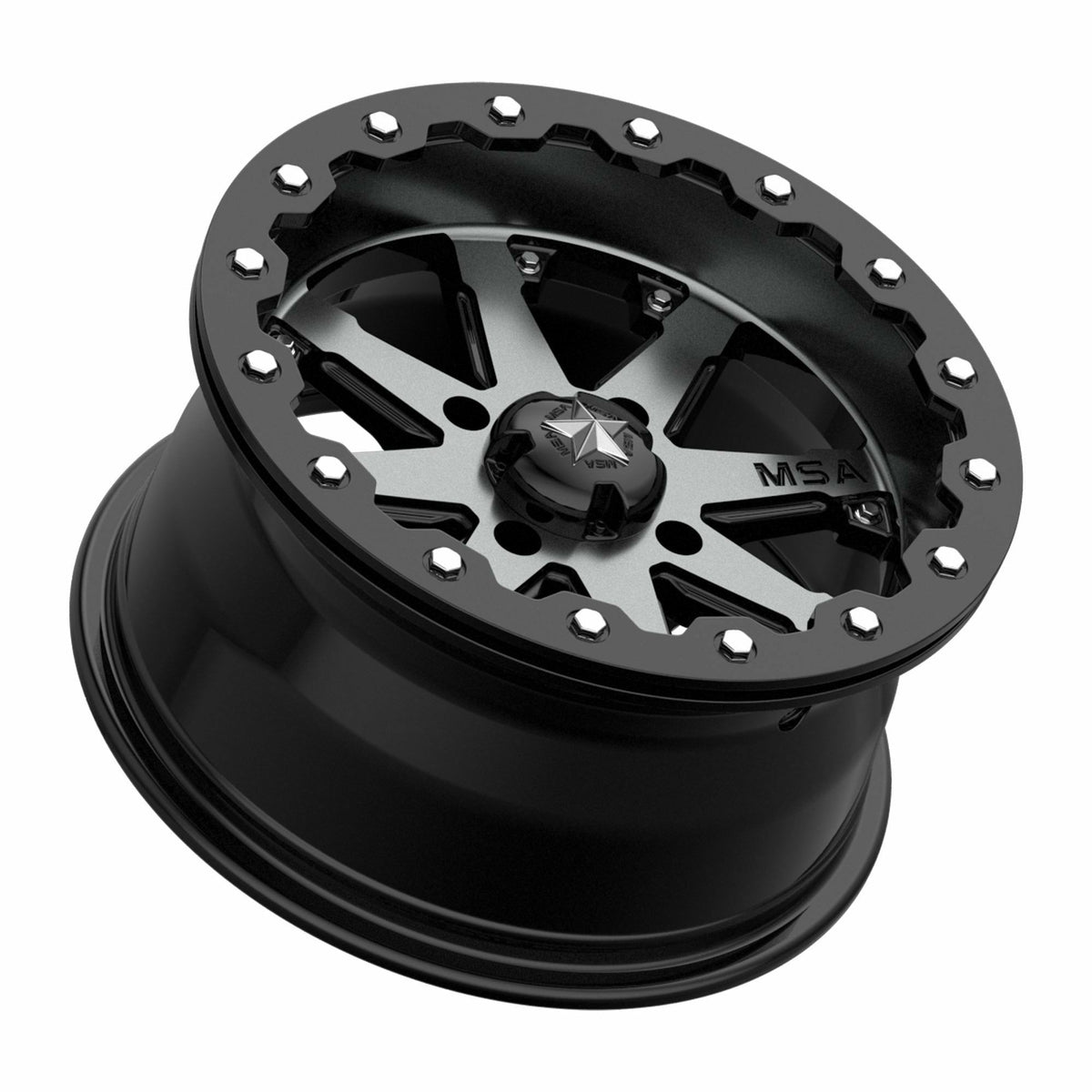 MSA Wheels M21 LOK Wheel (Charcoal Tint)