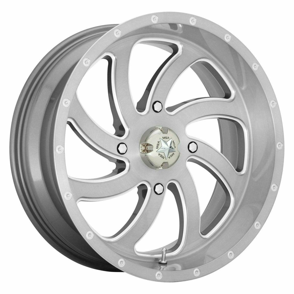 MSA Wheels M36 Switch Wheel (Brushed Titanium)