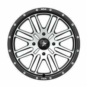 MSA Wheels M38 Brute Wheel (Gloss Black Machined)