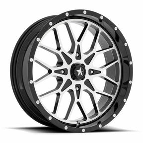 MSA Wheels M45 Portal Wheel (Gloss Black Machined)