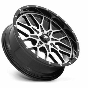 MSA Wheels M45 Portal Wheel (Gloss Black Machined)