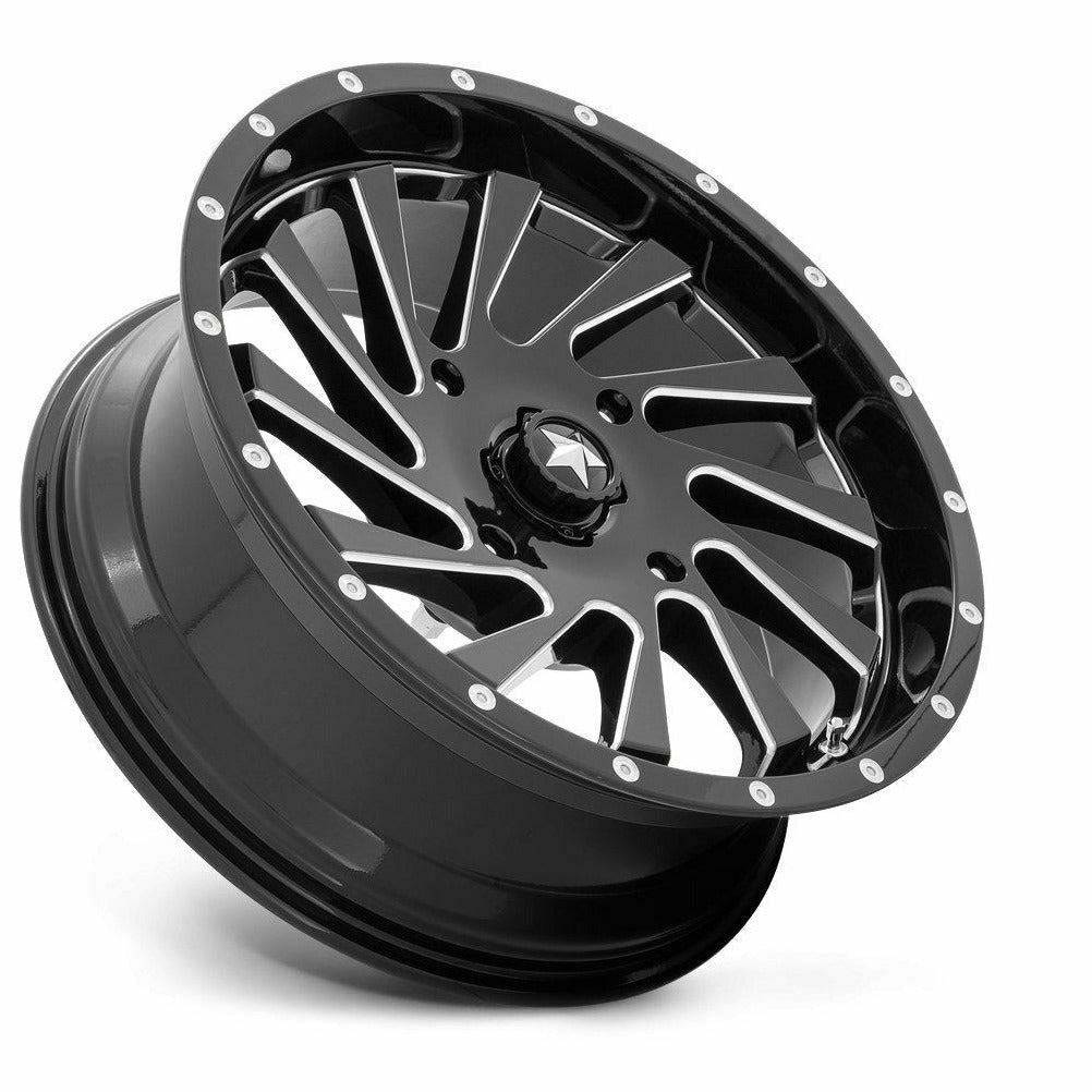 MSA Wheels M46 Blade Wheel (Gloss Black Milled)