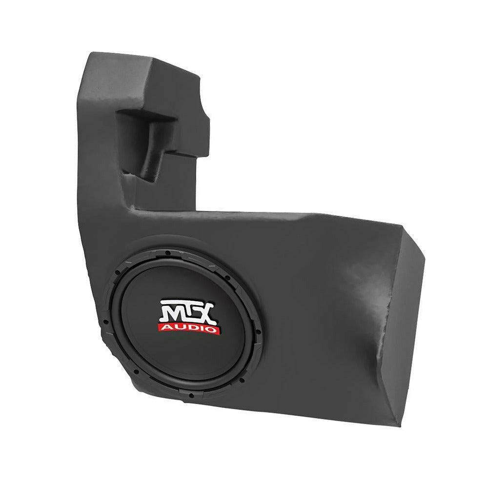 MTX Audio Can Am Maverick Bluetooth Overhead Sound Bar with 2 Amplified Cage Mount Speakers & Powered Subwoofer Enclosure