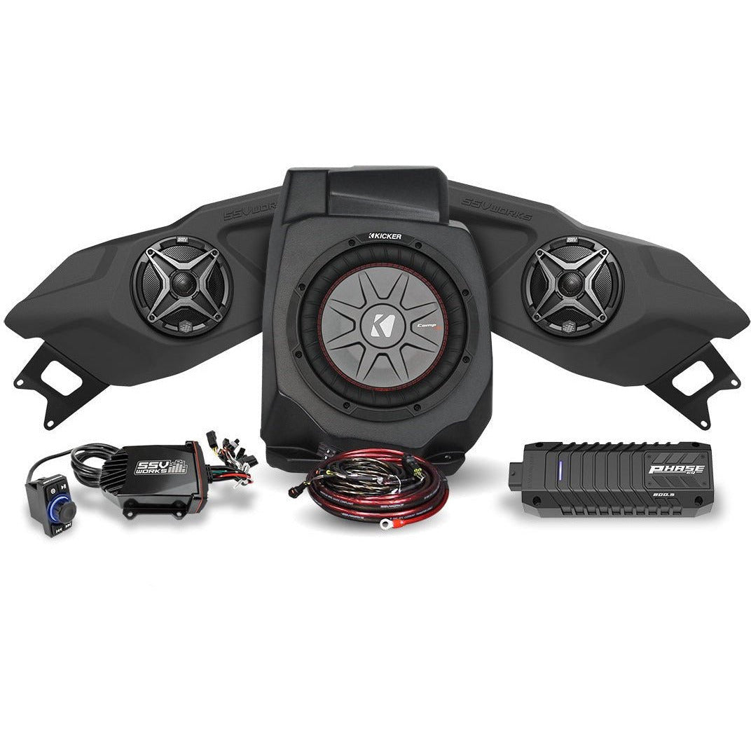 Polaris RZR Pro / Turbo R 3-Speaker Audio System