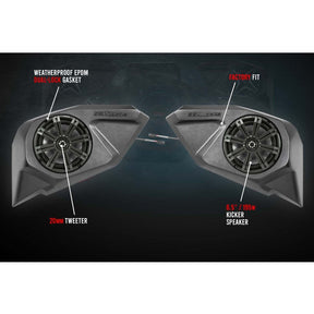 Polaris RZR Pro / Turbo R Rear Door Speaker Pods