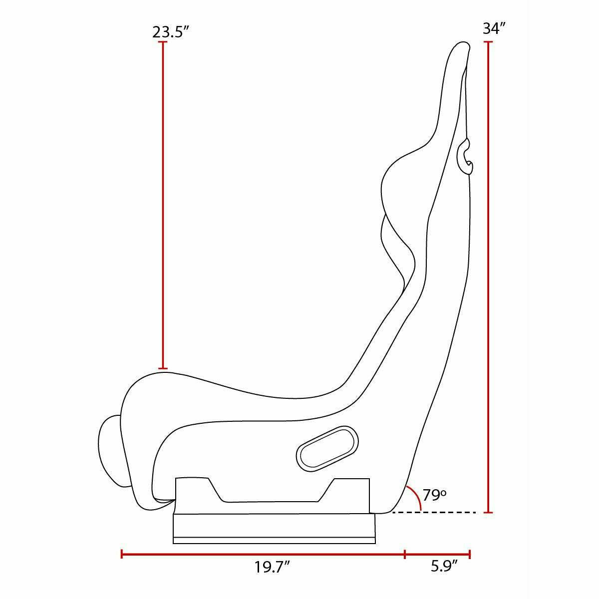 PRP Delta Composite Seat