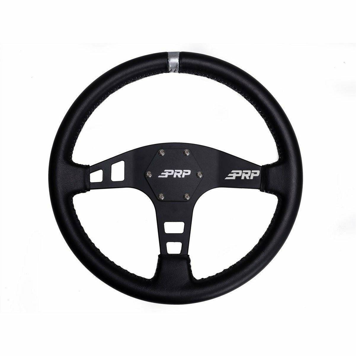 PRP Flat Steering Wheel (Leather)