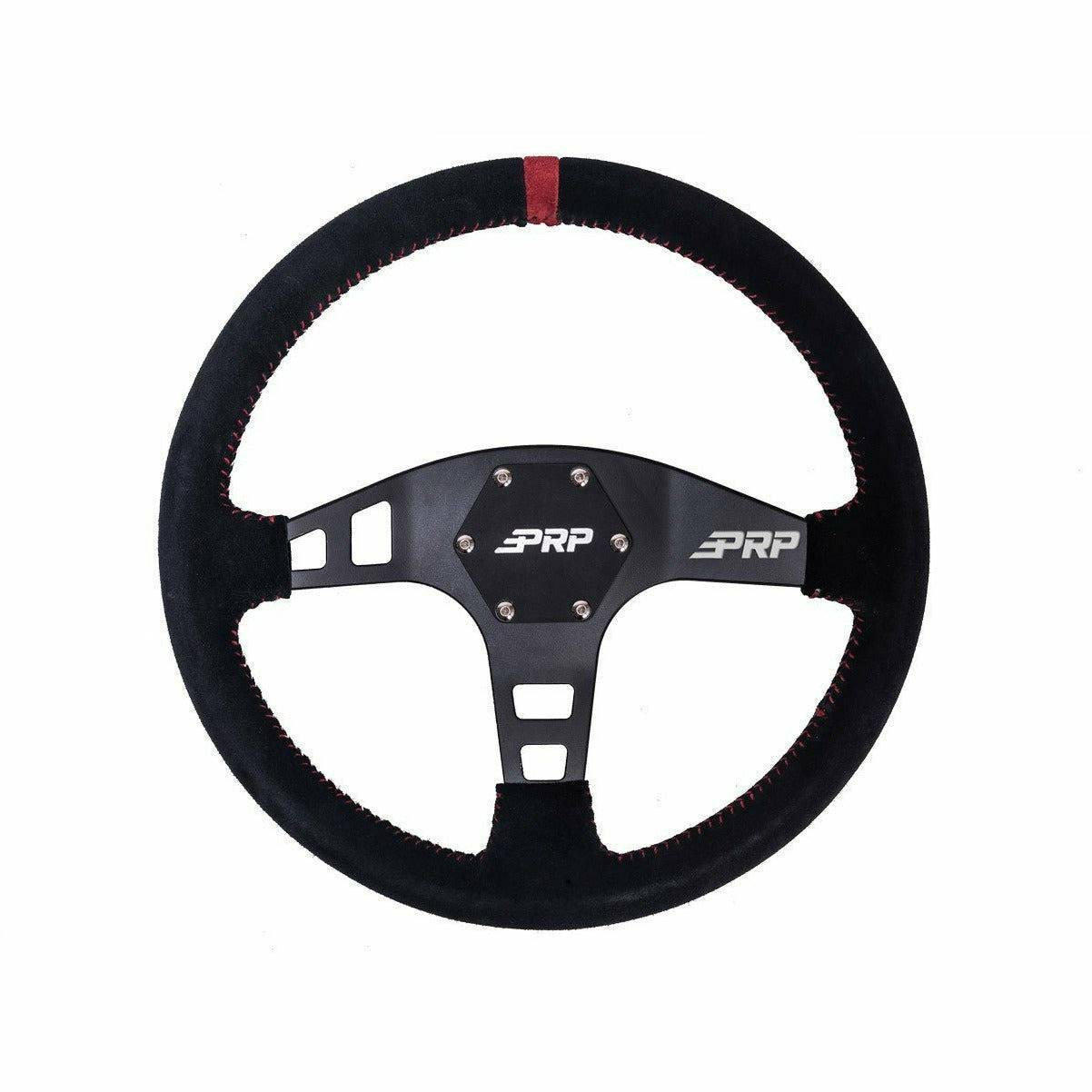 PRP Flat Steering Wheel (Suede)